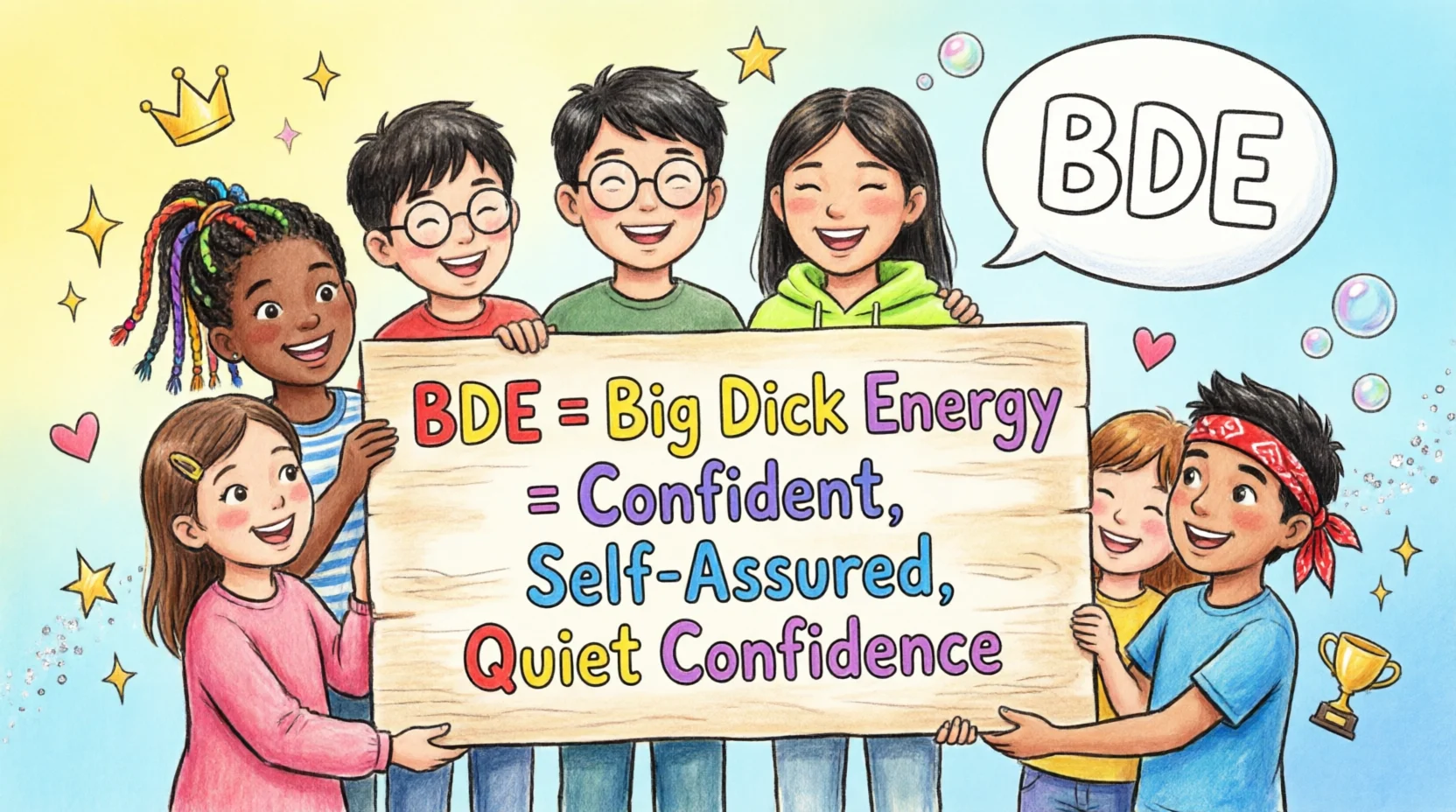 What is BDE Slang Mean in Text 2026