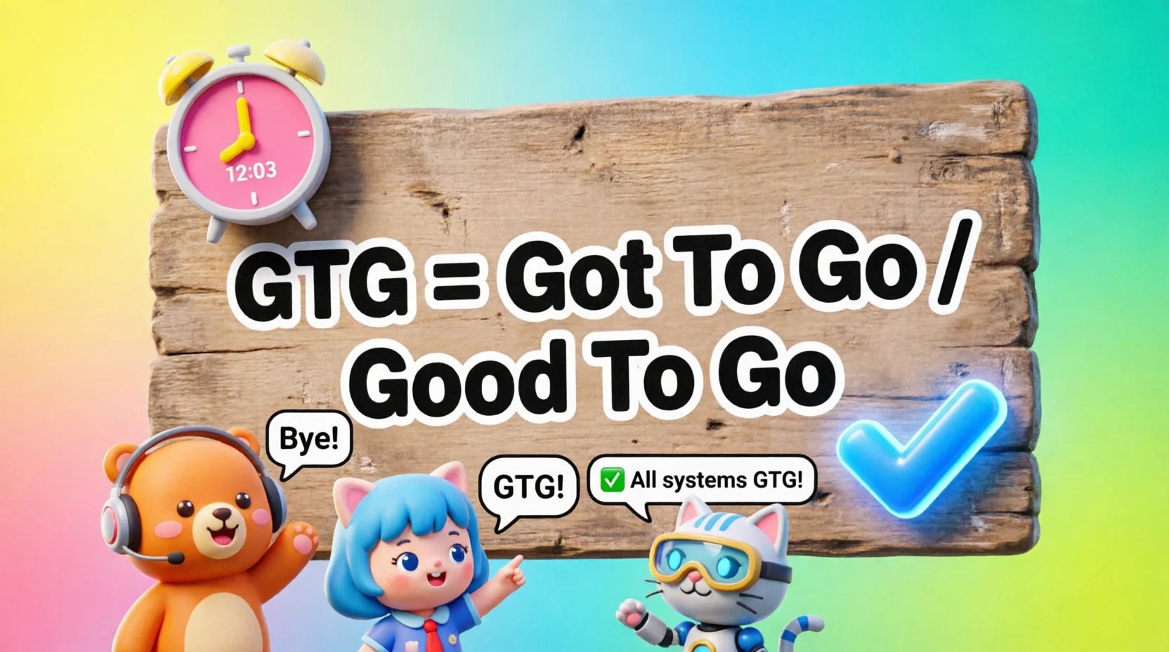 GTG Stand for in Text Real 2026