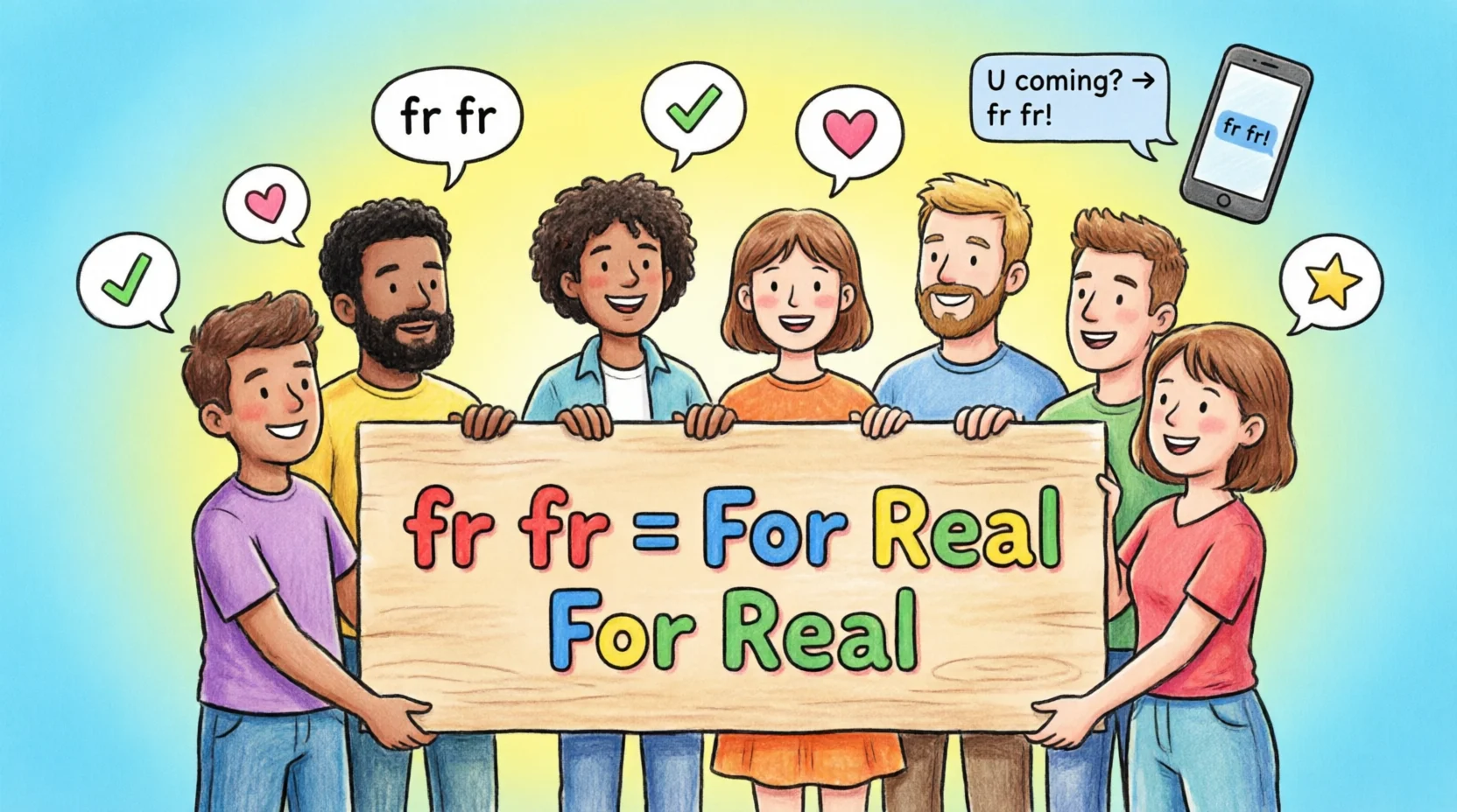 fr fr Meaning in Text Real 2026
