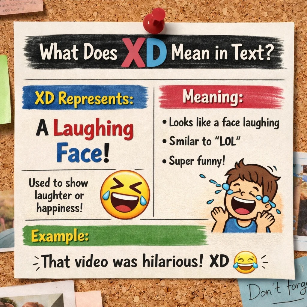 XD Mean in Text Real Meaning 2026