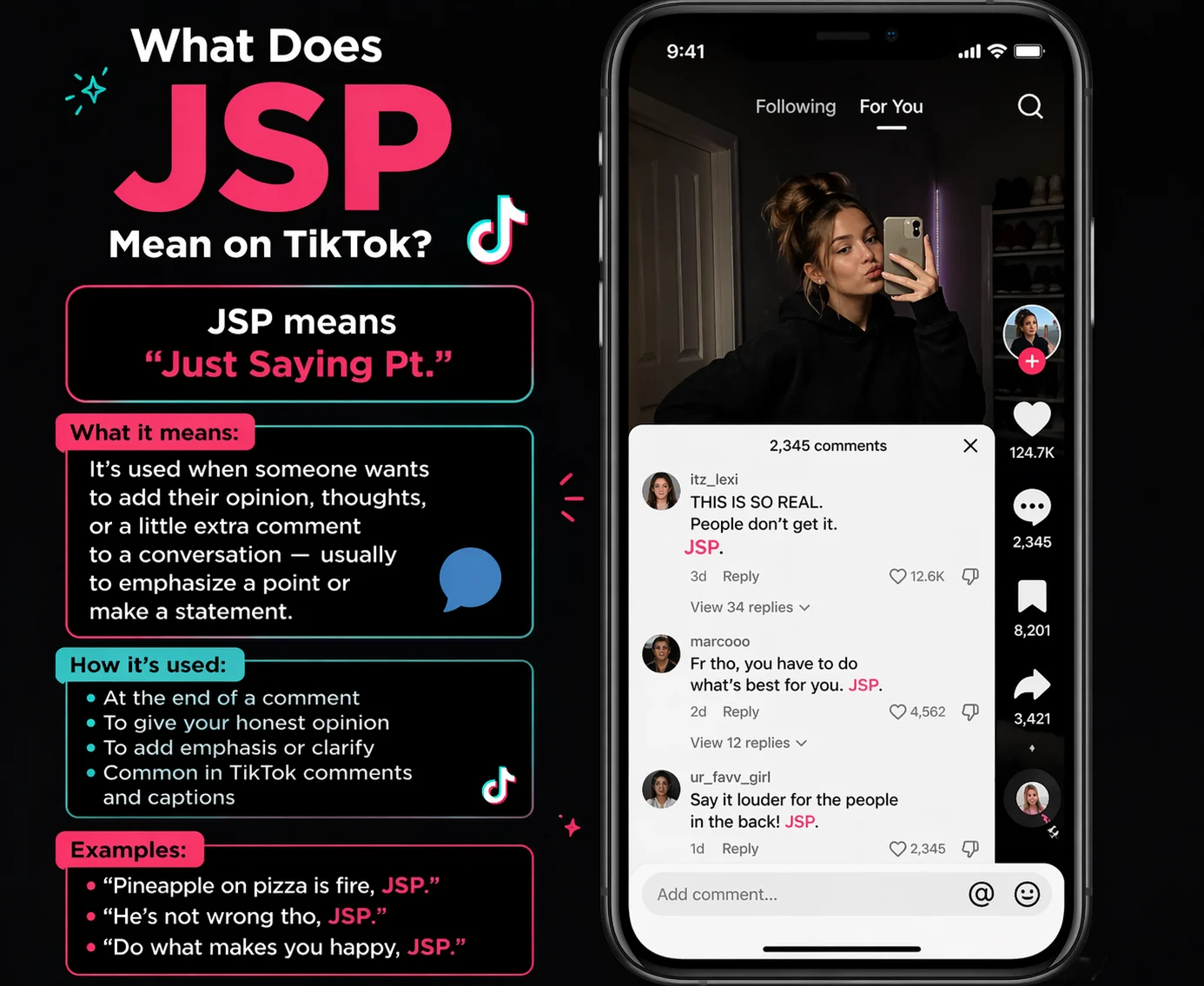 JSP Mean in TikTok Real 2026