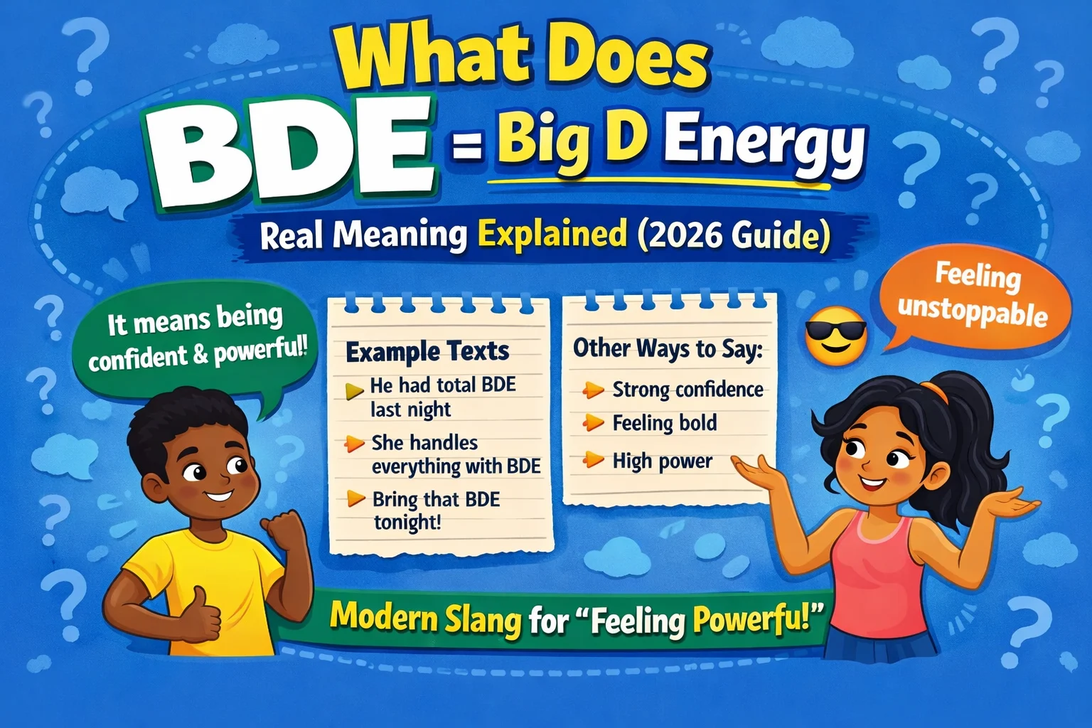 bde acronym Mean in Text Real 2026