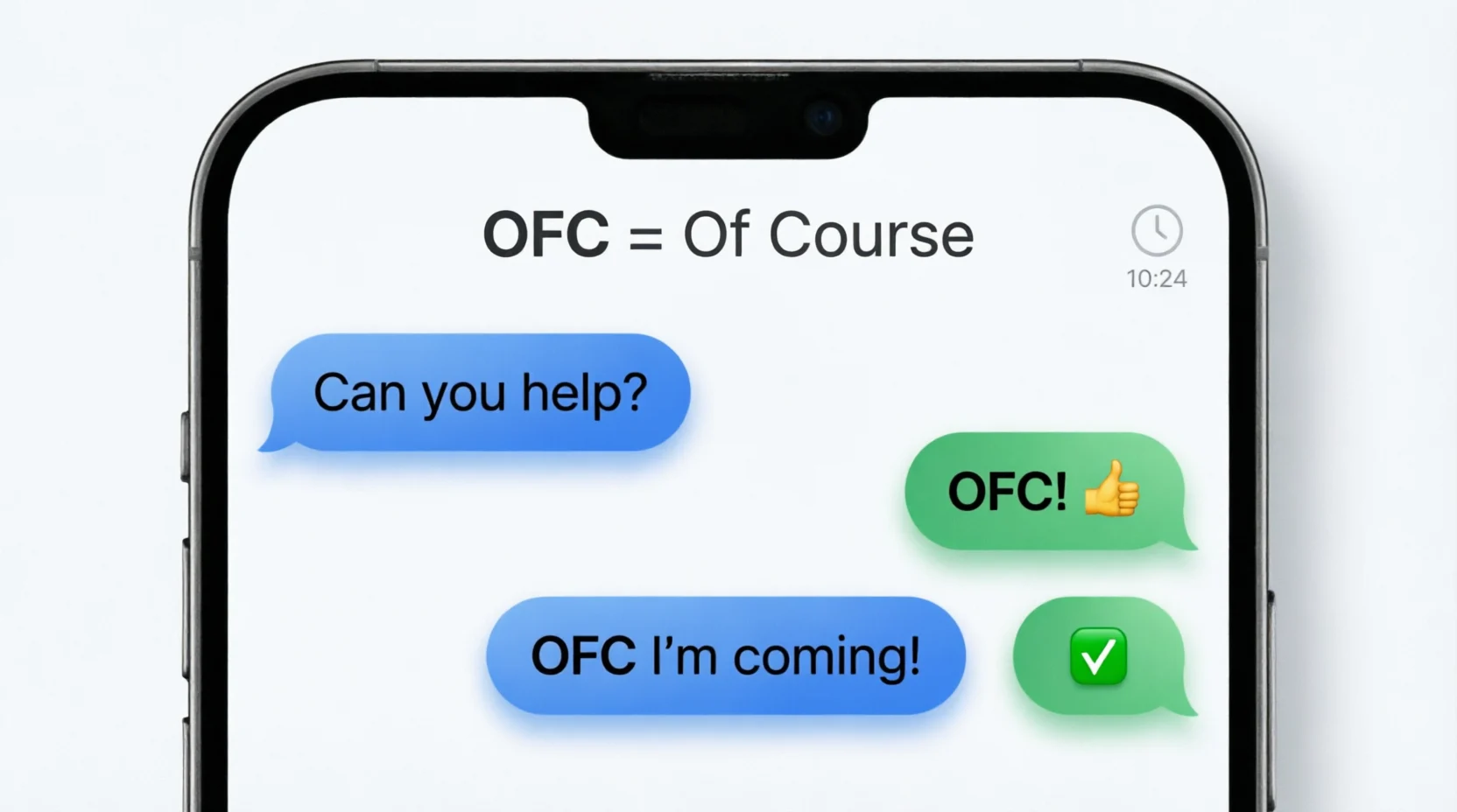 OFC Mean in Text Real Meaning 2026