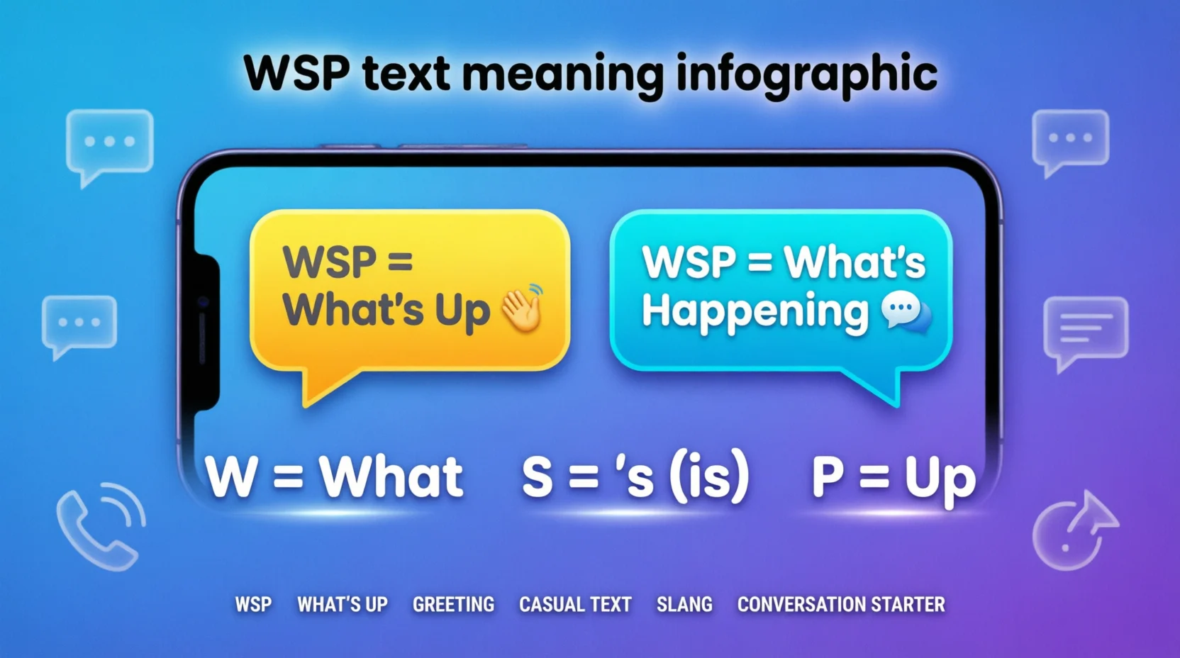 WSP Mean in Text Real Meaning 2026