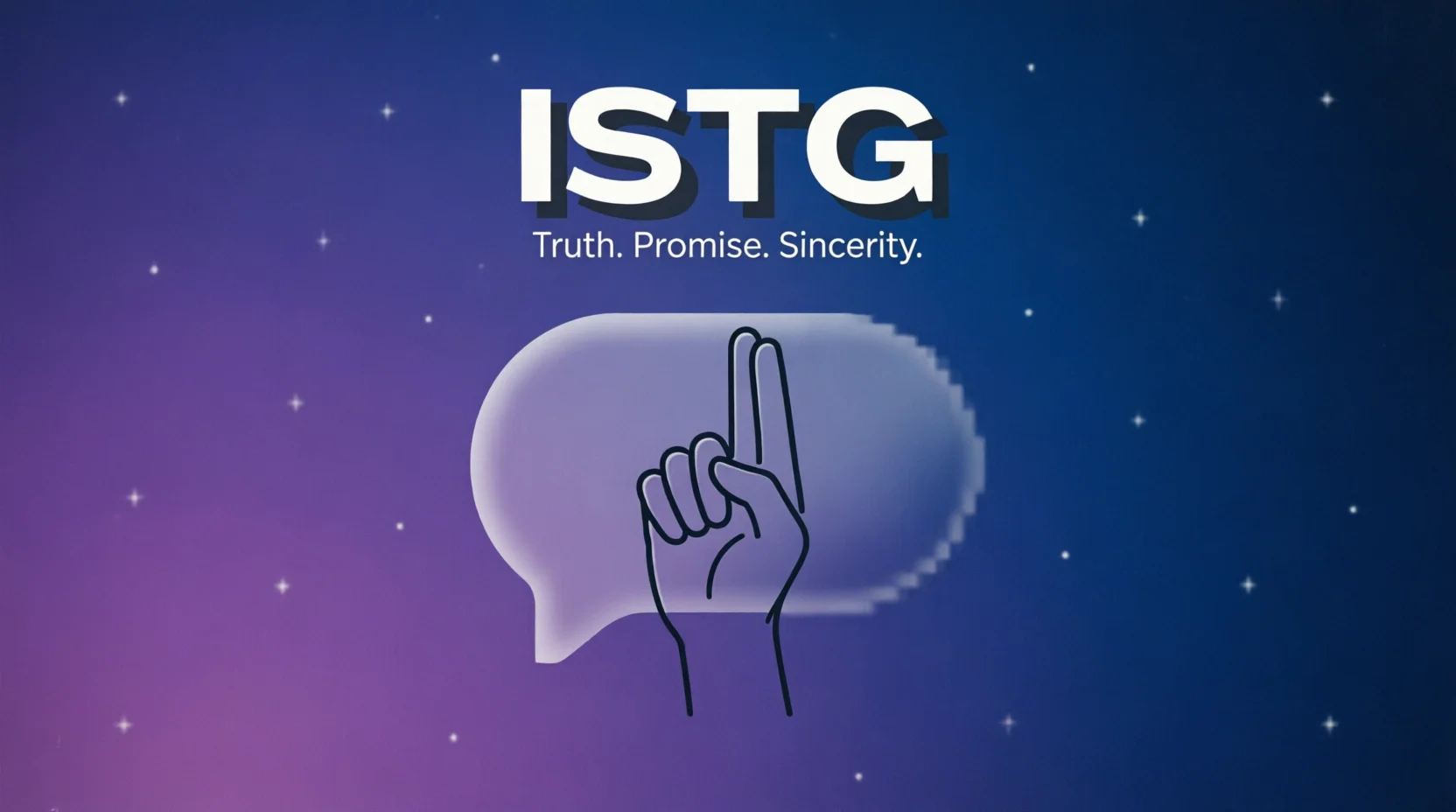 ISTG Meaning in Text Real 2026