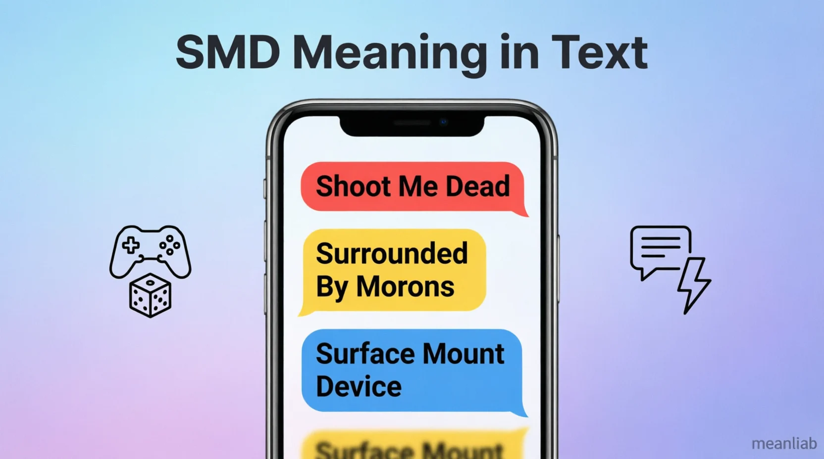 SMD Meaning in Text Real 2026